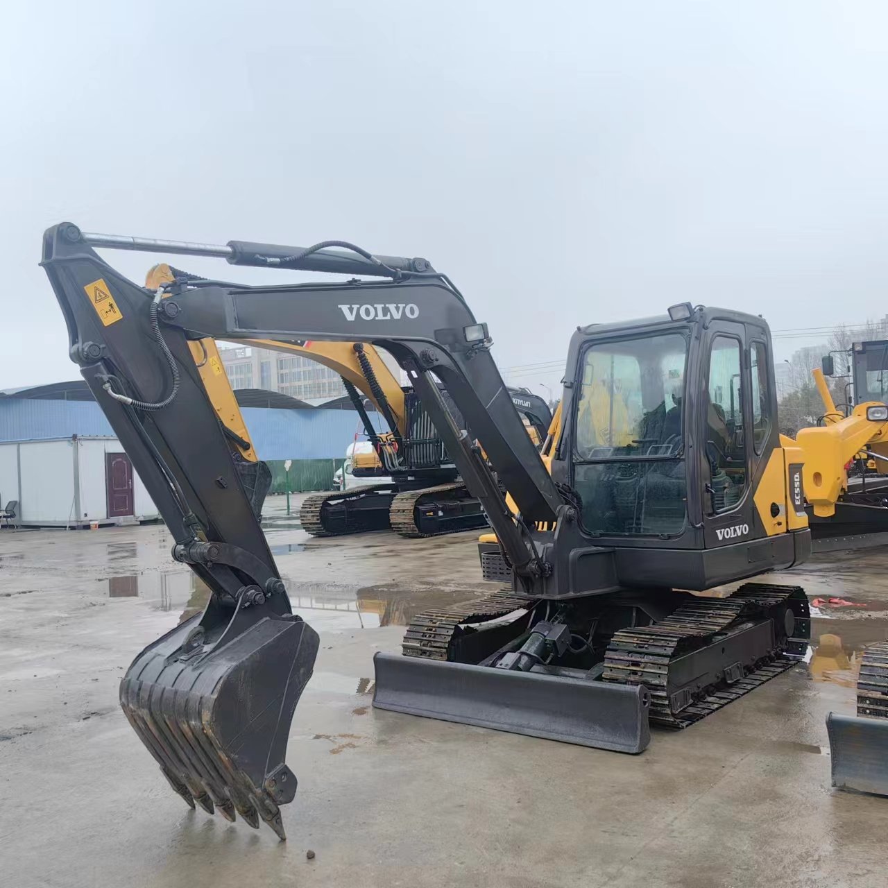 VOLVO EC60D EC55 EC60D Used Mini Hydraulic Excavator Imported High Quality Volvo 60 Small Excavator EC60D for Sale