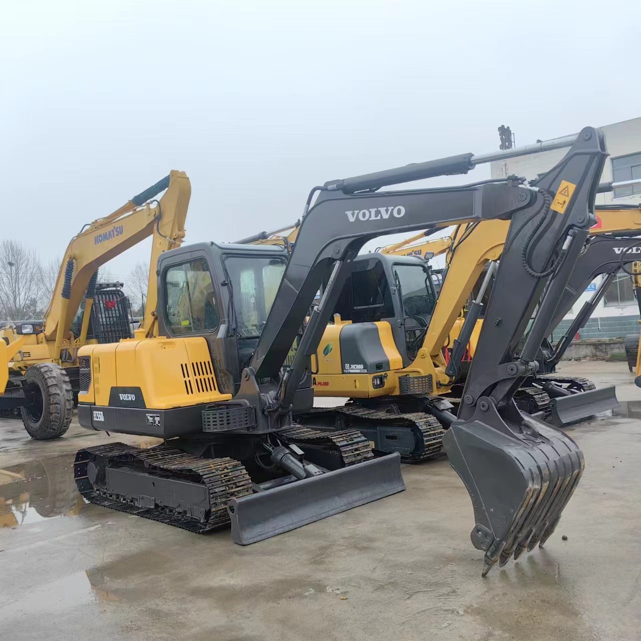 VOLVO EC60D EC55 EC60D Used Mini Hydraulic Excavator Imported High Quality Volvo 60 Small Excavator EC60D for Sale