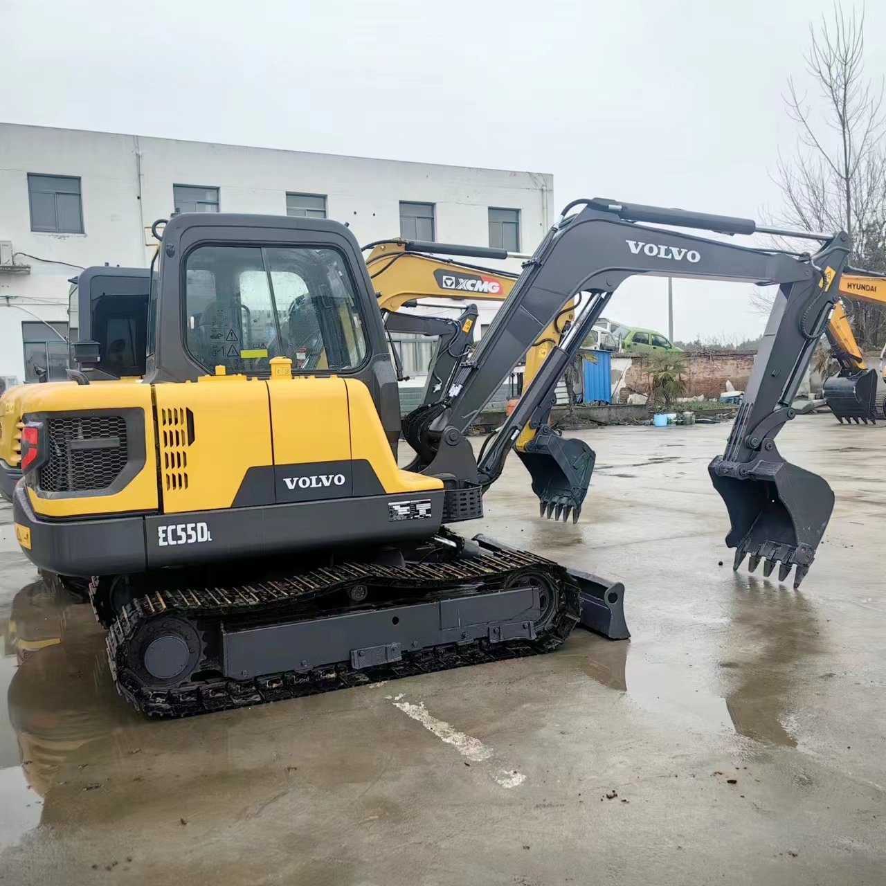 VOLVO EC60D EC55 EC60D Used Mini Hydraulic Excavator Imported High Quality Volvo 60 Small Excavator EC60D for Sale