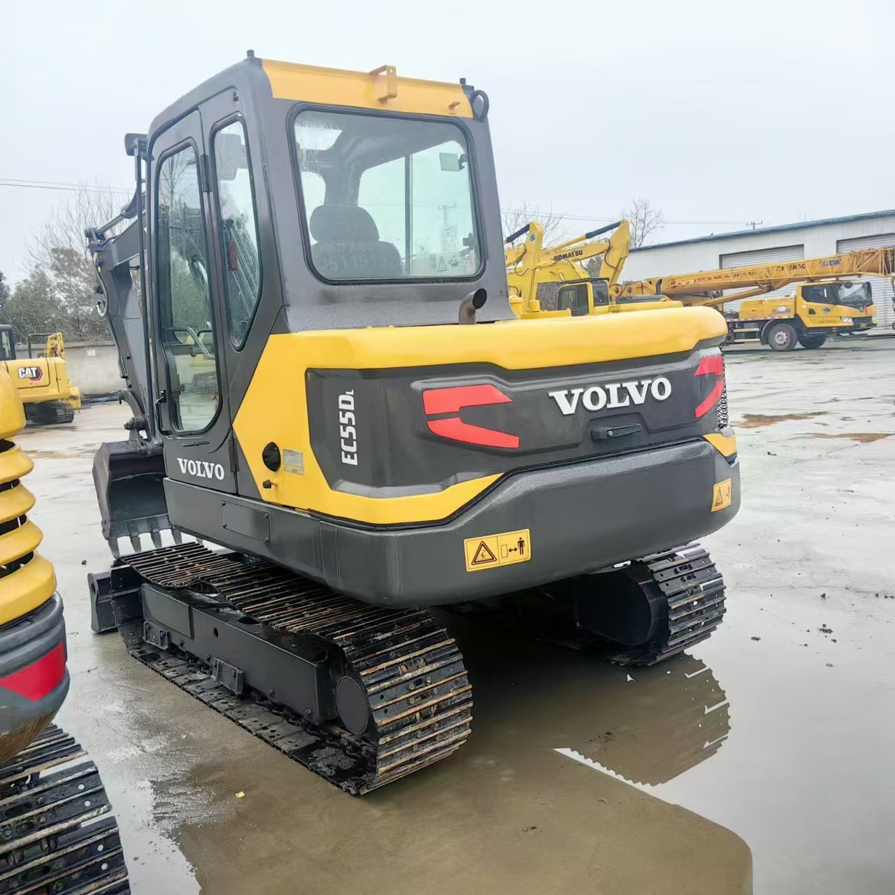 VOLVO EC60D EC55 EC60D Used Mini Hydraulic Excavator Imported High Quality Volvo 60 Small Excavator EC60D for Sale
