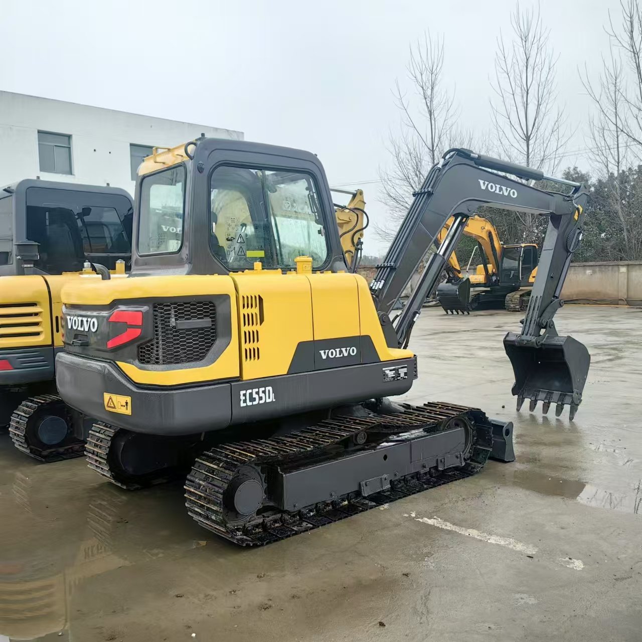 VOLVO EC60D EC55 EC60D Used Mini Hydraulic Excavator Imported High Quality Volvo 60 Small Excavator EC60D for Sale