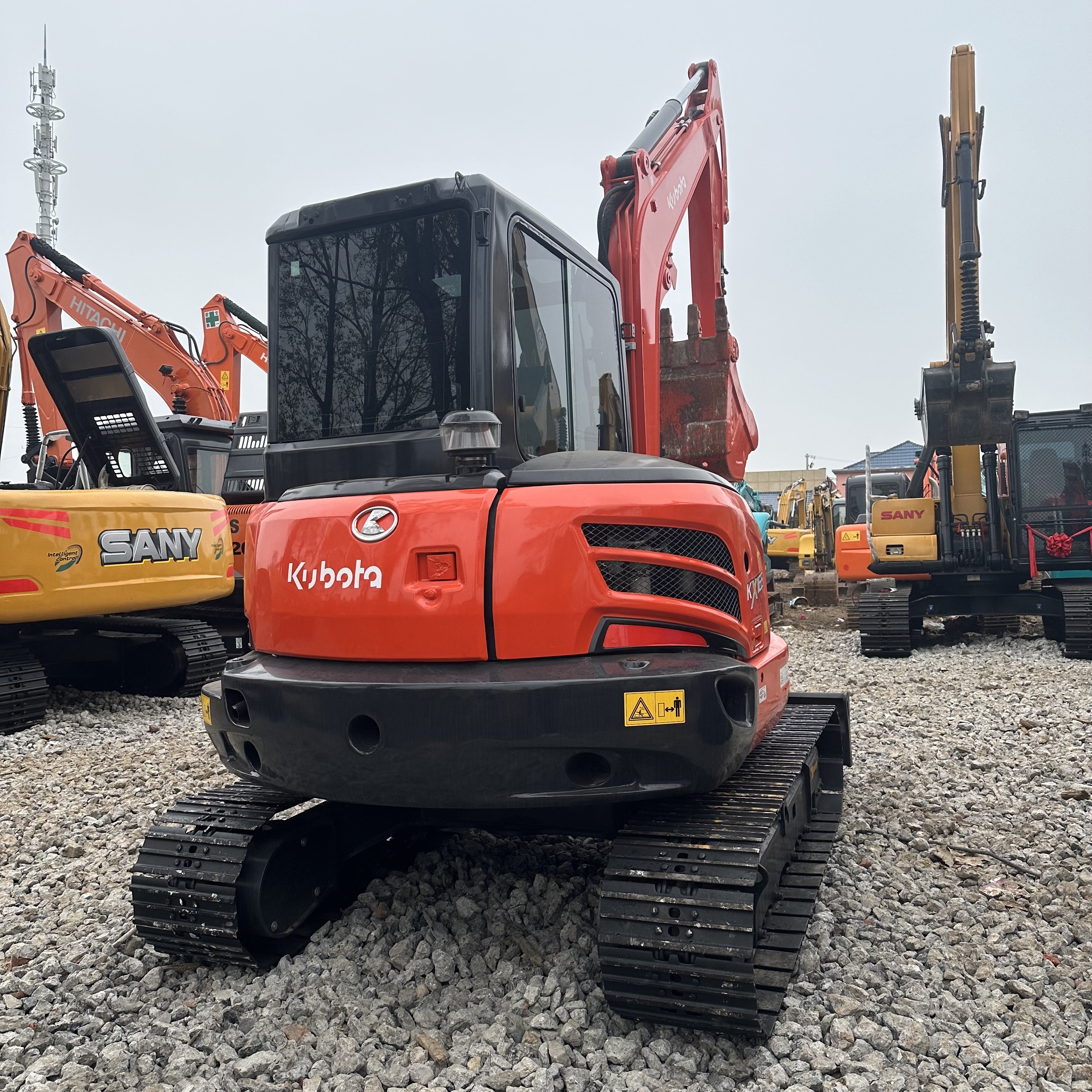 Japan imported good quality used excavator Kubota165 183 135 U35 U48 second-hand digger 6.5 tons caterpillar big heavy machine