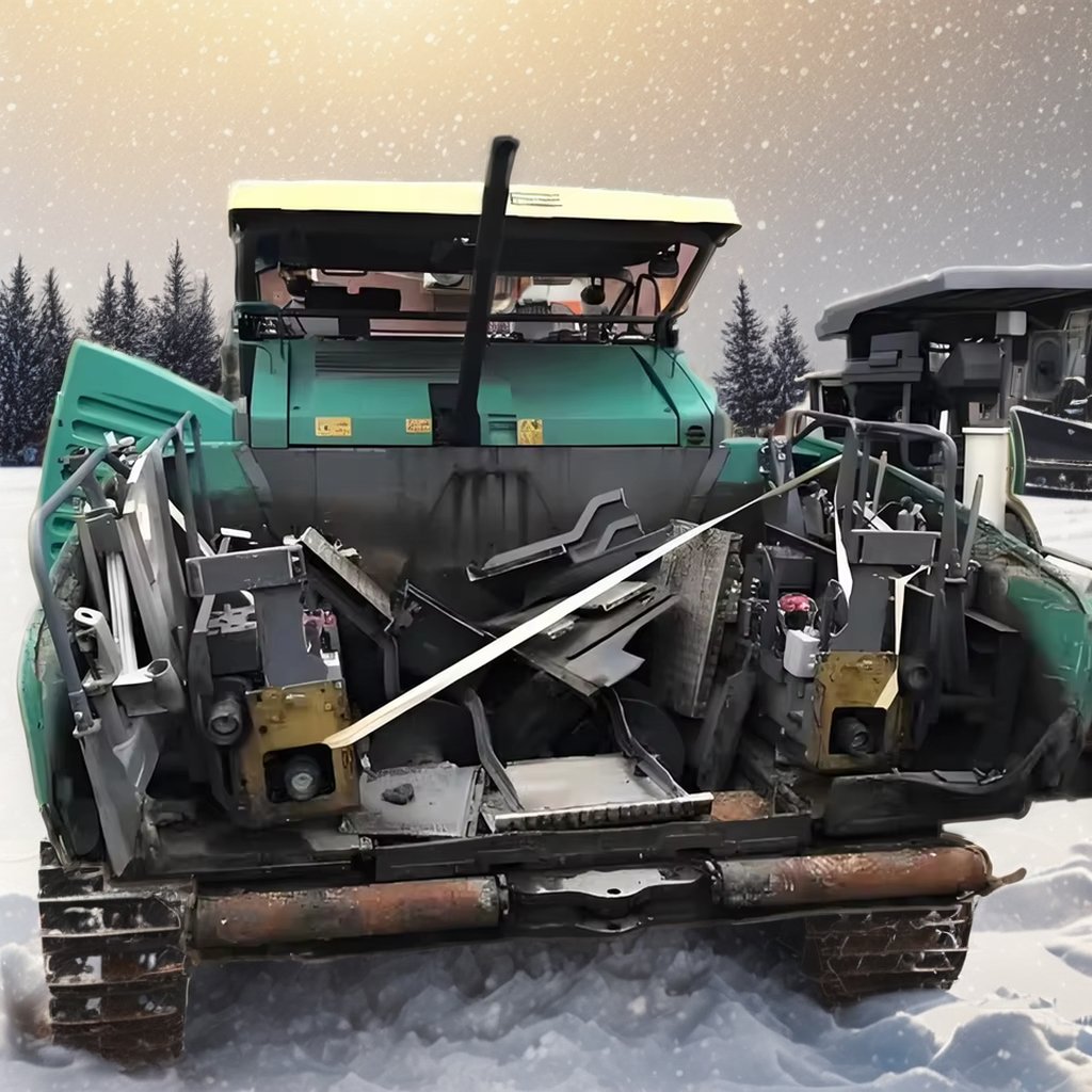 High Quality Used Cummins Engine Asphalt Paver Track Type Brand Machinery on Sale