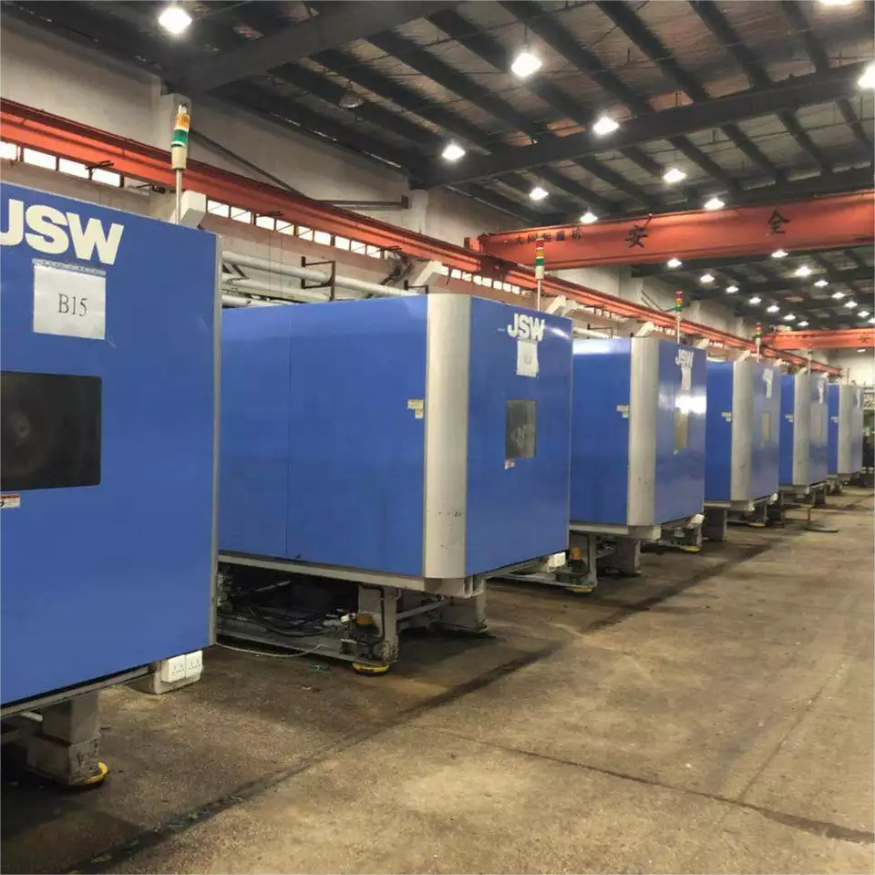 Used JSW 100 Ton 150 Ton High Precision Compact Horizontal Plastic Injection Molding Machine