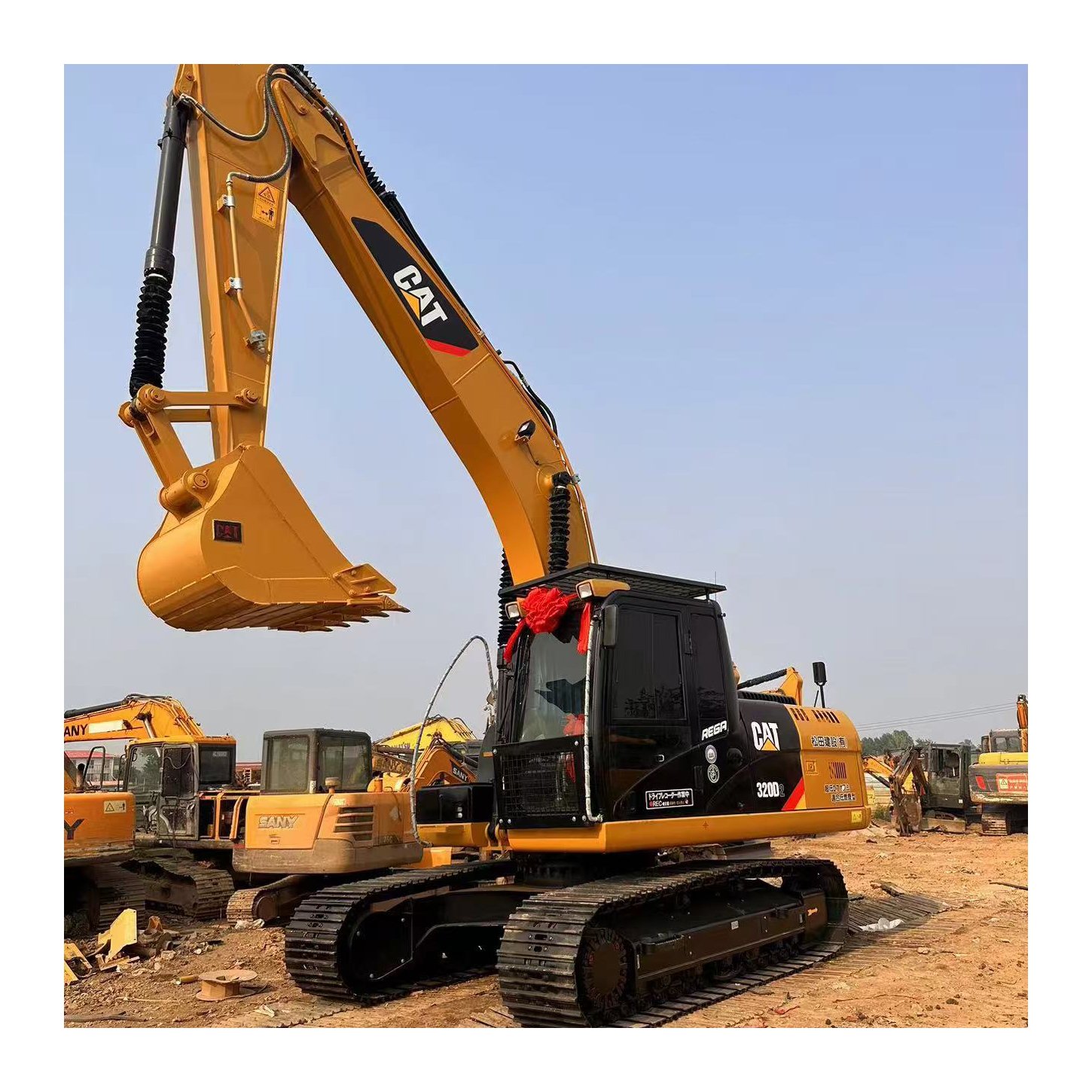 superior quality Construction Second Hand CAT 320 Hydraulic Tracked Digger Used Excavators