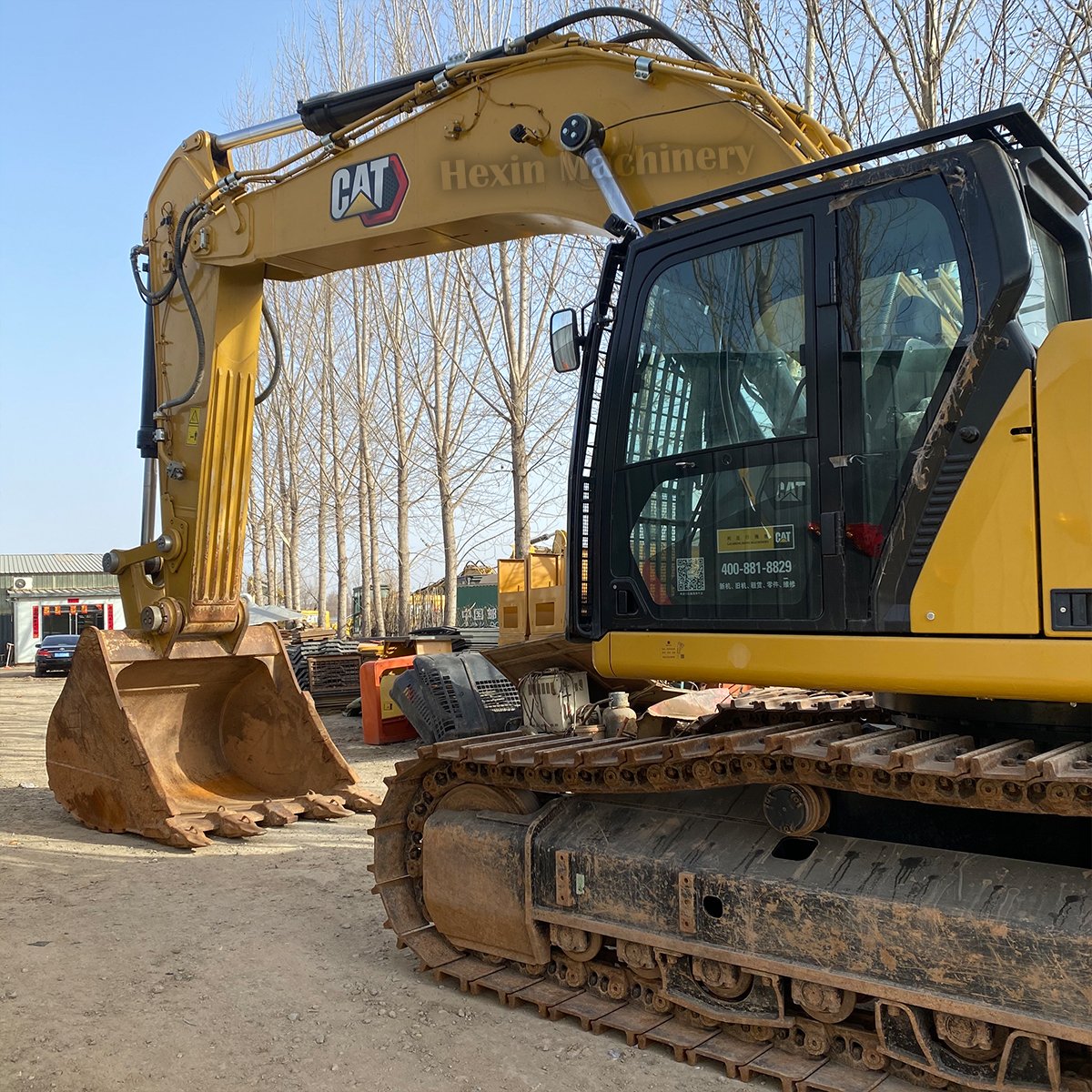 Hot selling Construction Works used Crawler Caterpillar 349 50ton Excavator
