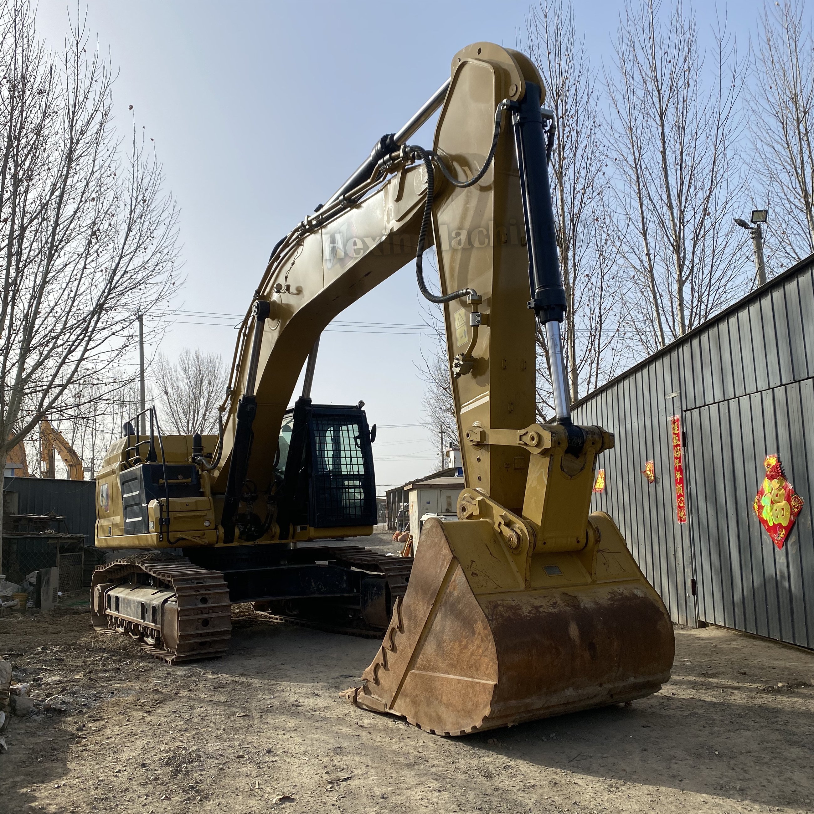 Hot selling Construction Works used Crawler Caterpillar 349 50ton Excavator