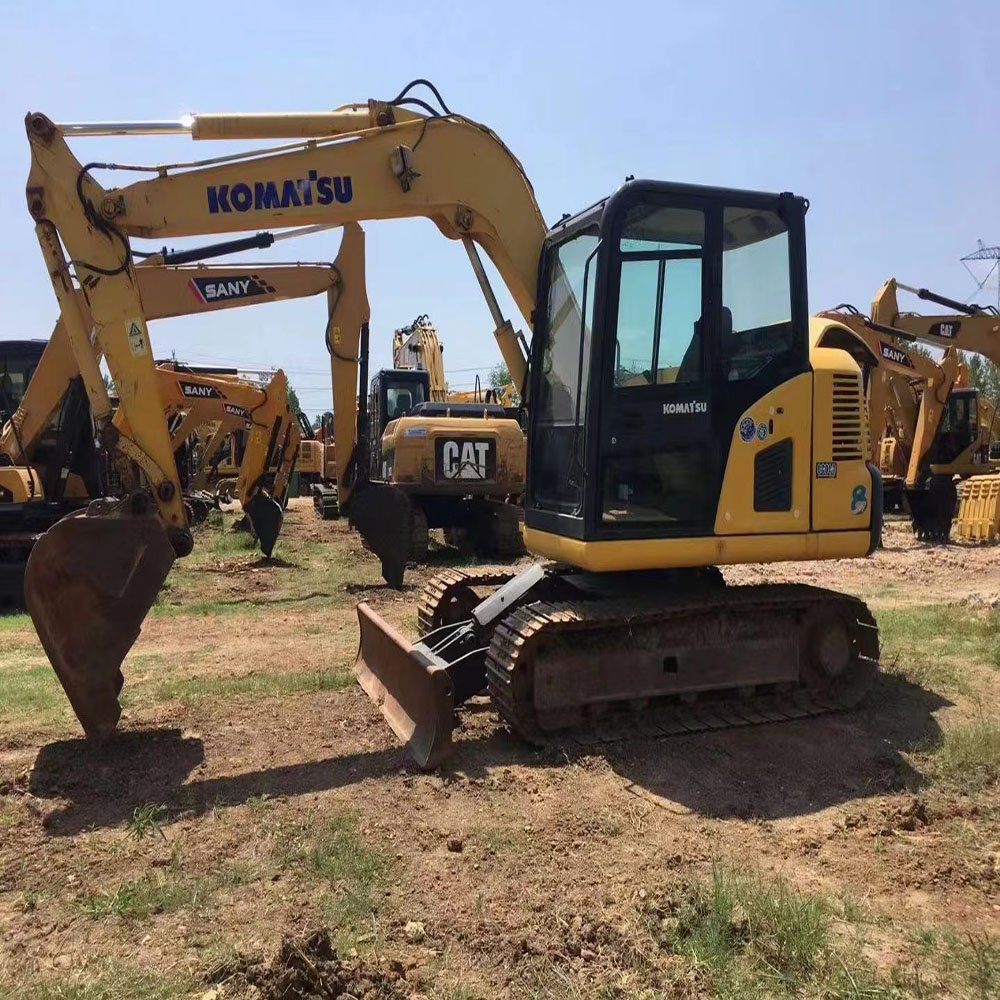 Used Komatsu Excavator PC 60-8 Digger Secondhand 6t Construction Machinery Original Equipment