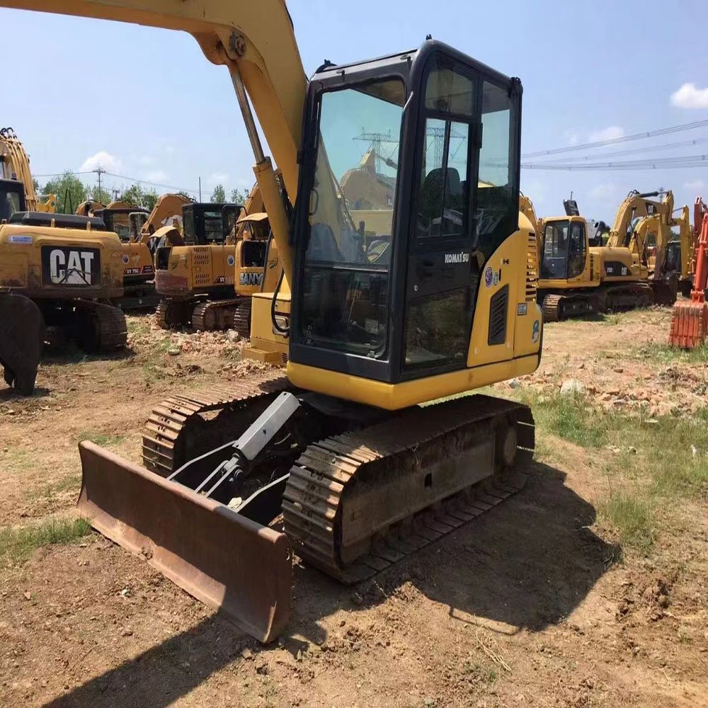 Used Komatsu Excavator PC 60-8 Digger Secondhand 6t Construction Machinery Original Equipment