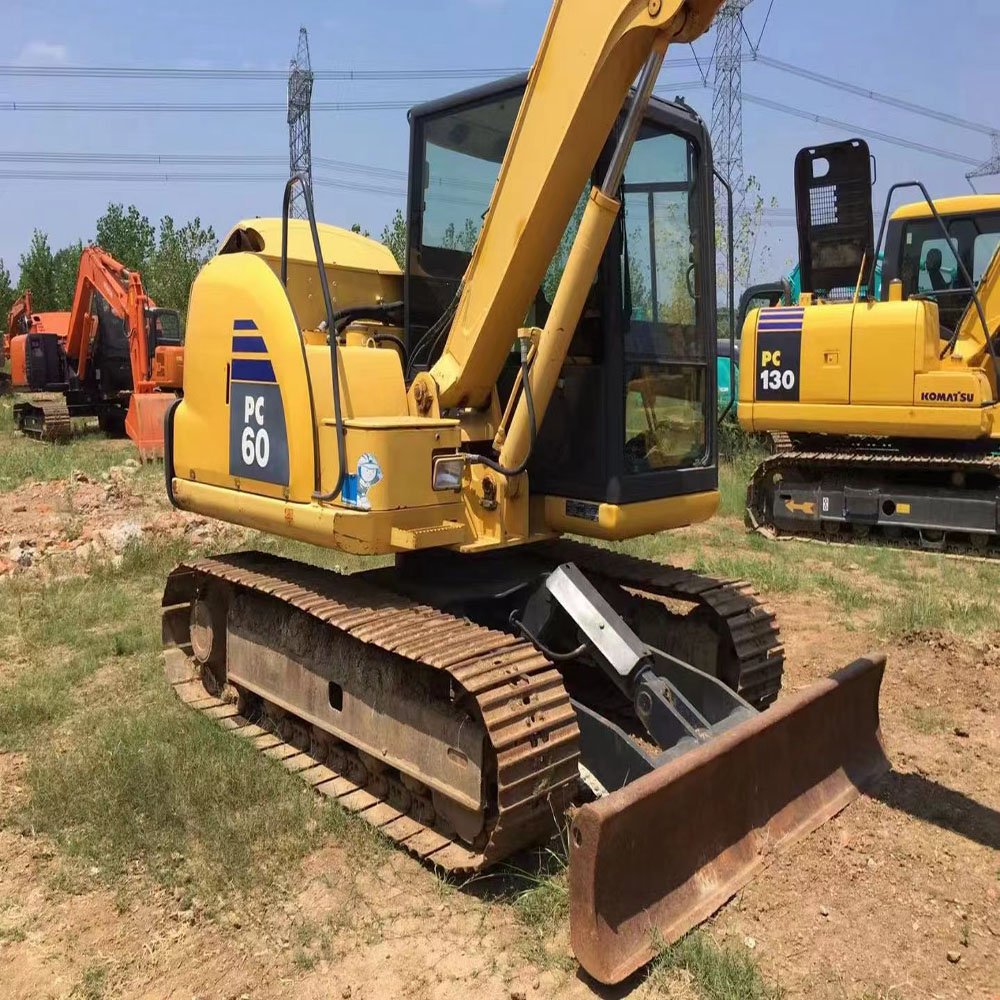Used Komatsu Excavator PC 60-8 Digger Secondhand 6t Construction Machinery Original Equipment
