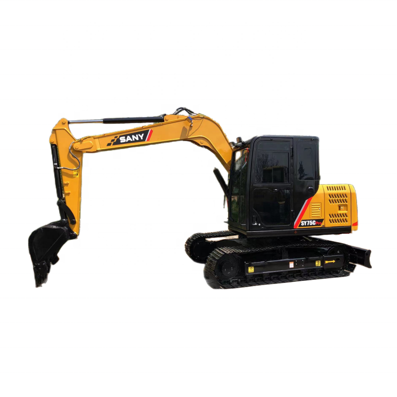 Used SANY excavator SY75, SANY SY75c-9 SY75c-10 SY55 SY60 pro excavator, SANY mini excavator excavadora hot sale in stock