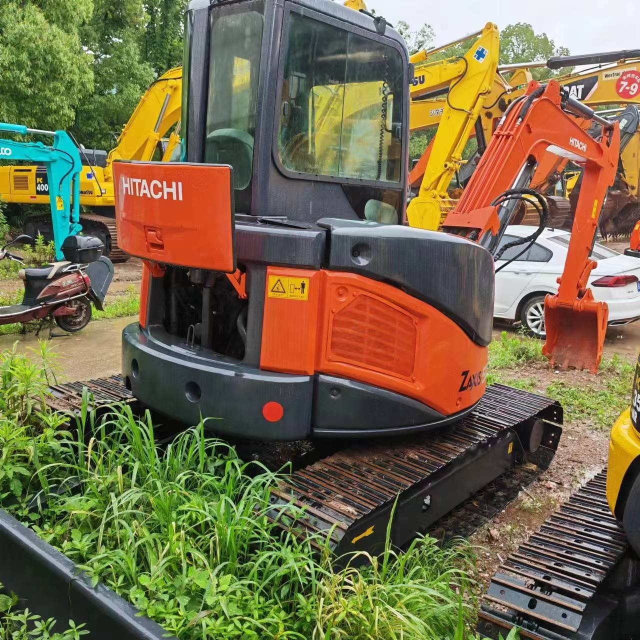 ZX50U model number 5 ton epa excavator machine hitachi excavator machine hitachi