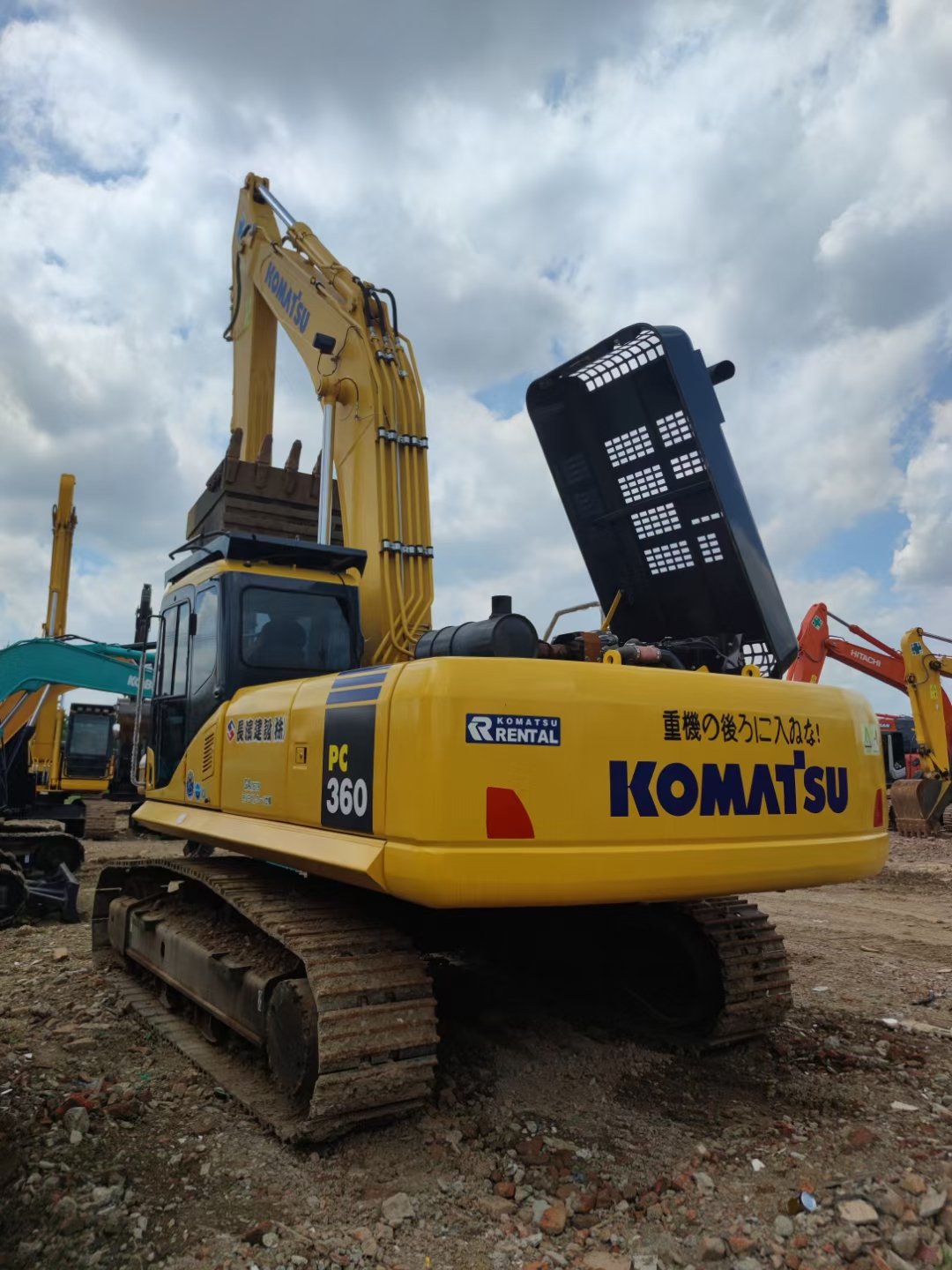 Large Scale Used Komatsu pc360 Excavator Made In Japan Construction Machinery For Sale