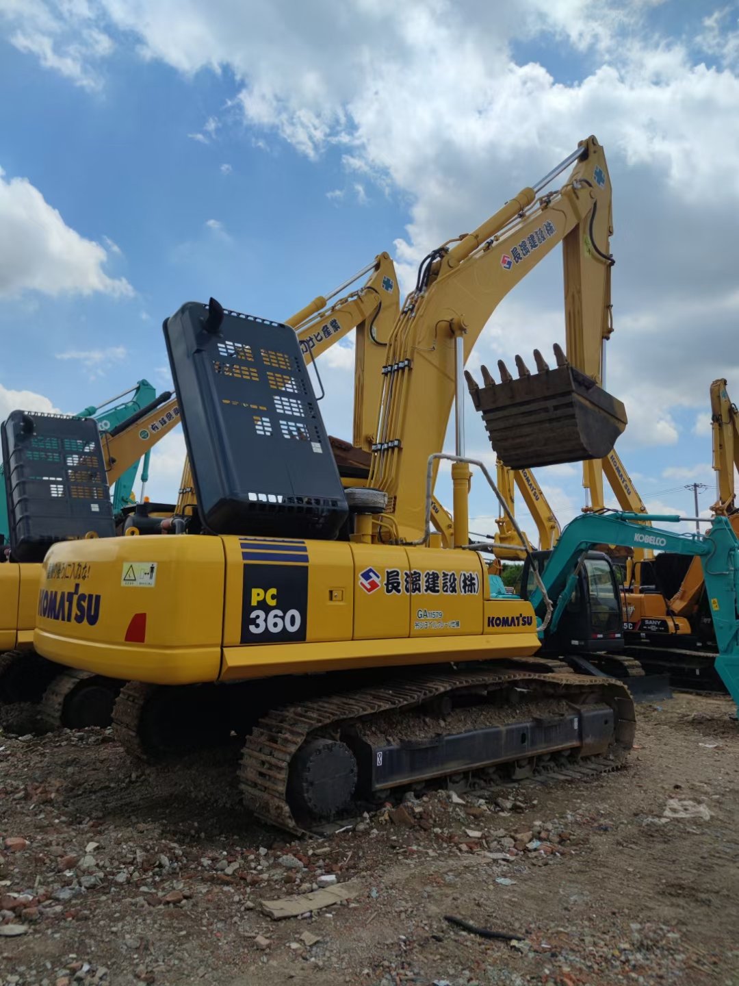 Large Scale Used Komatsu pc360 Excavator Made In Japan Construction Machinery For Sale
