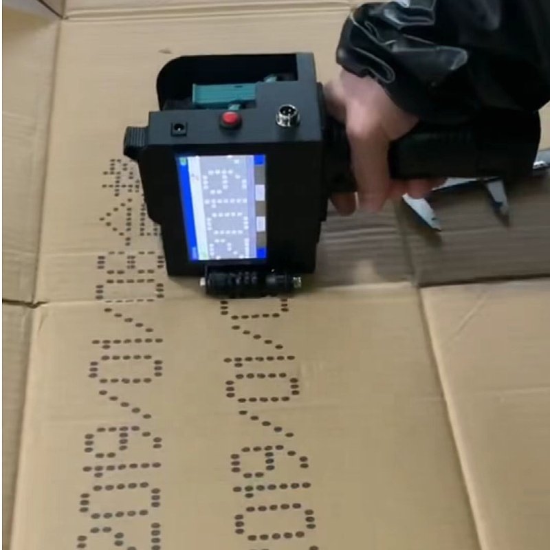 50.8mm Hand Held Inkjet Printer box carton packaging inkjet printer 5cm logo coding machine gun