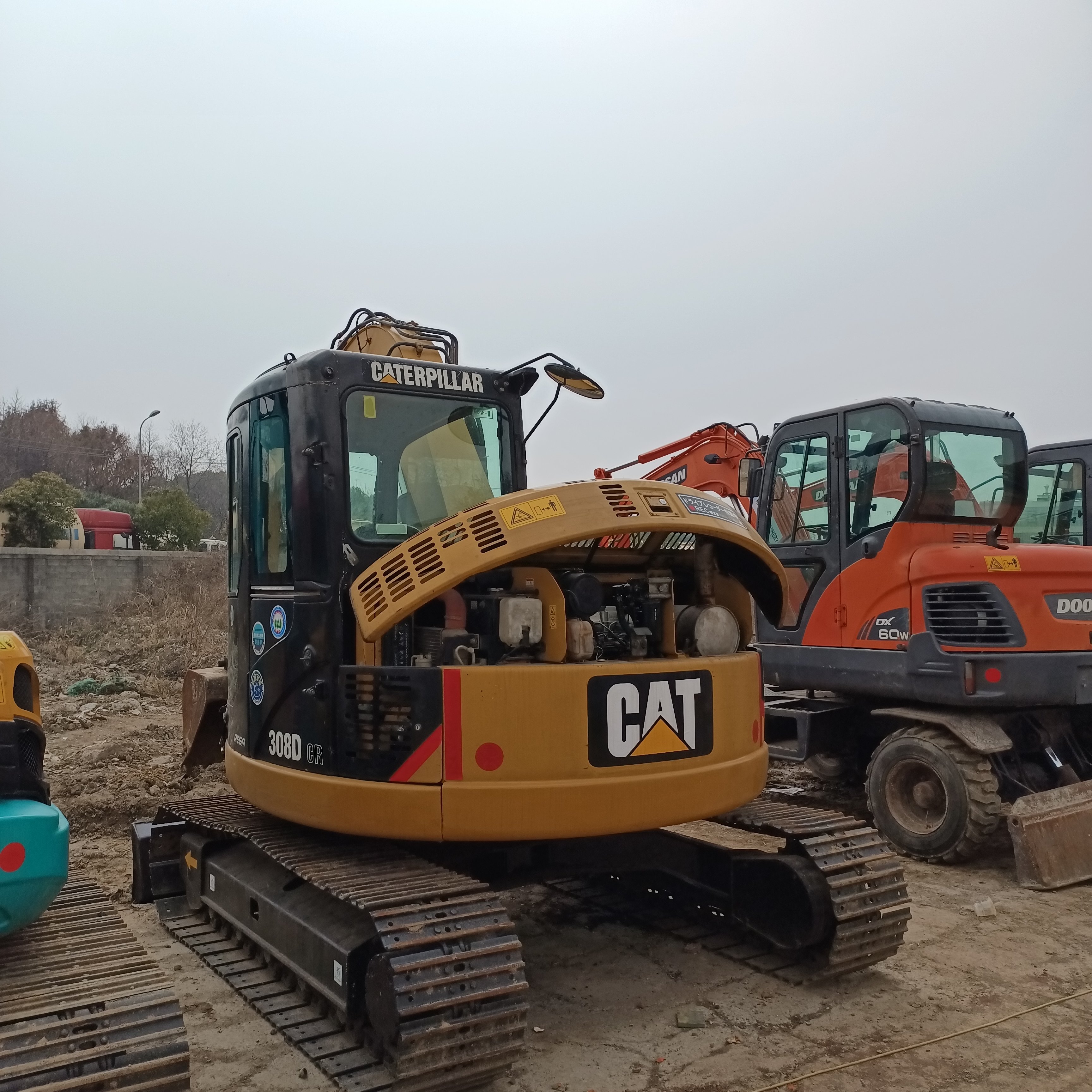 8 tons CAT 308 Caterpillar 308 used excavator Excavator Hydraulic Good Condition Second Hand