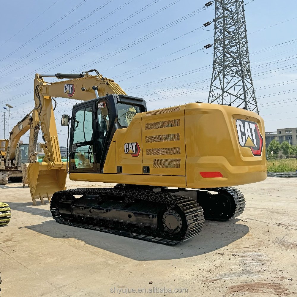 Original Caterpillar CAT320 Used diggers CAT 320 320D2 320GC 320C 320d Hydraulic Crawler Excavator cat320 on sale
