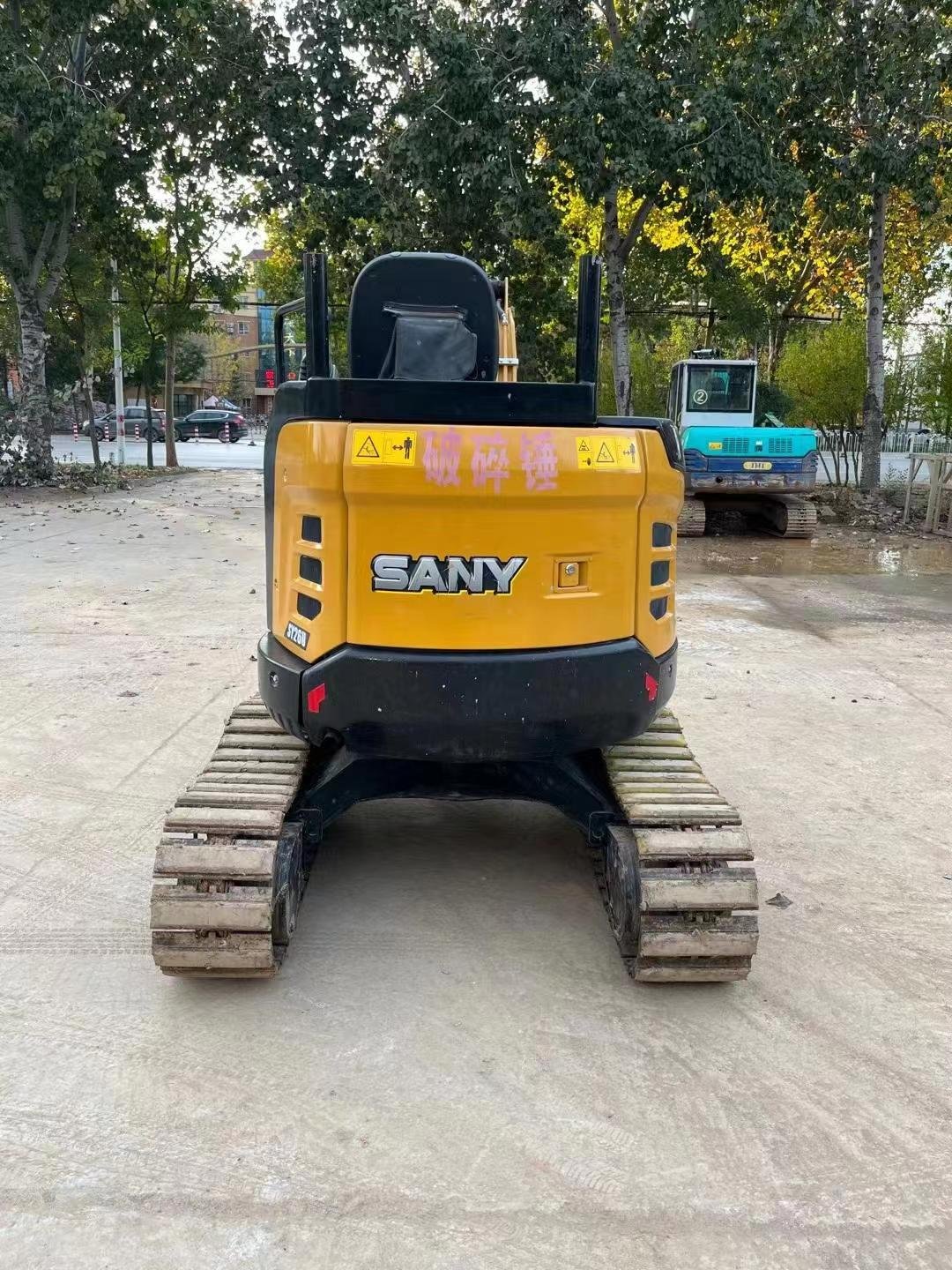 Used SANY SY26U 2 ton small mini hydraulic crawler excavators digger machine sany26 with kubota yanmar engine