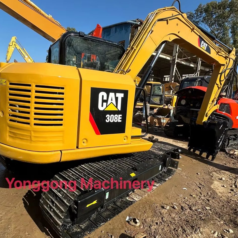 Fairly New Good Condition Used Excavator Caterpillar CAT 308E 8 ton Hydraulic Crawler Hot Sale Digger Machine
