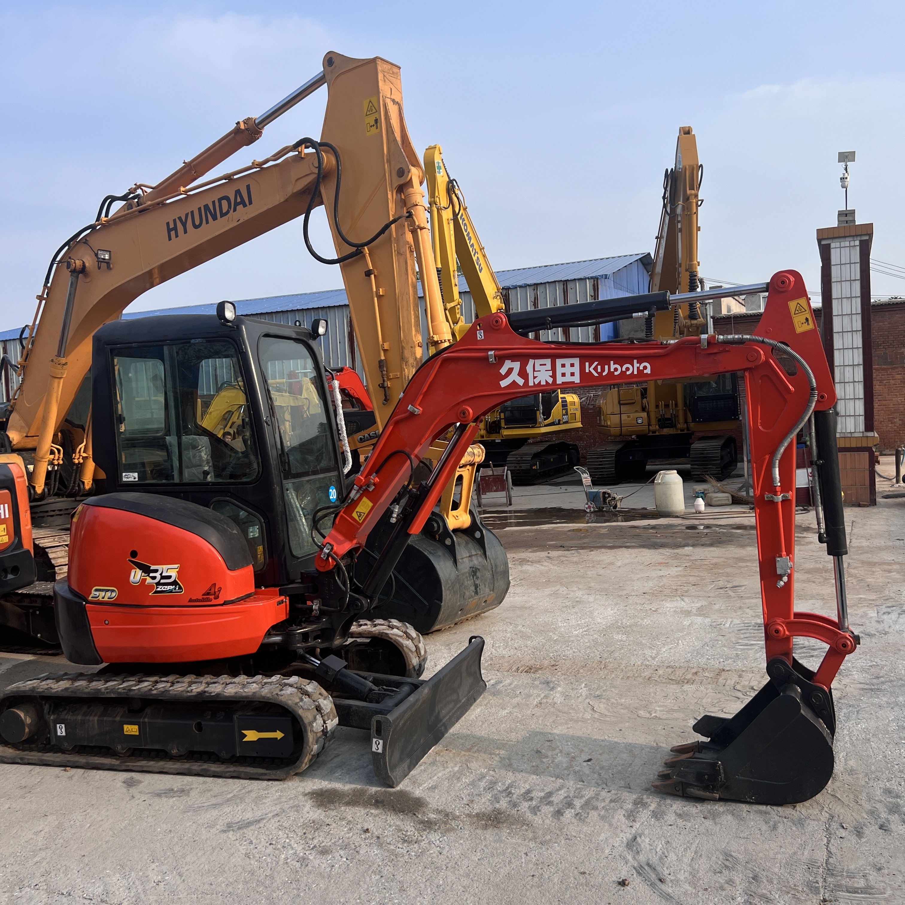 Hot Selling Used Kubota U35 Excavator 3ton/3.5ton Capacity Good Condition Crawler Digger with EPA Engine Direct from Japan