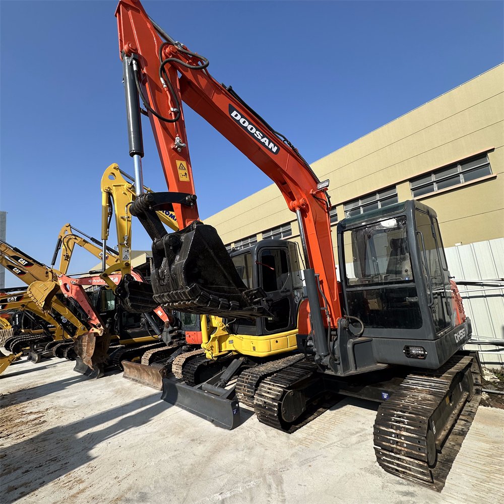 Used industrial machinery Doosan DH55-V Hydraulic Crawler Excavator Good Performance Used digging machine for Sale