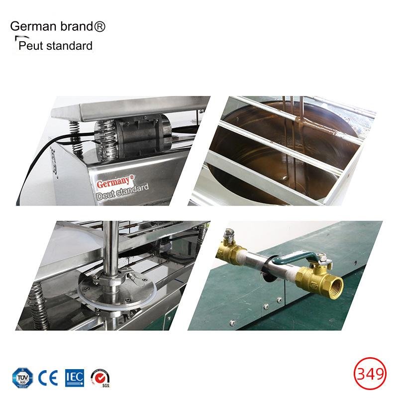 Hot Sale Commercial Hot Chocolate Dispenser Automatic Melting Machine Snack Making Machine Multifunctional Provided 60 1kw