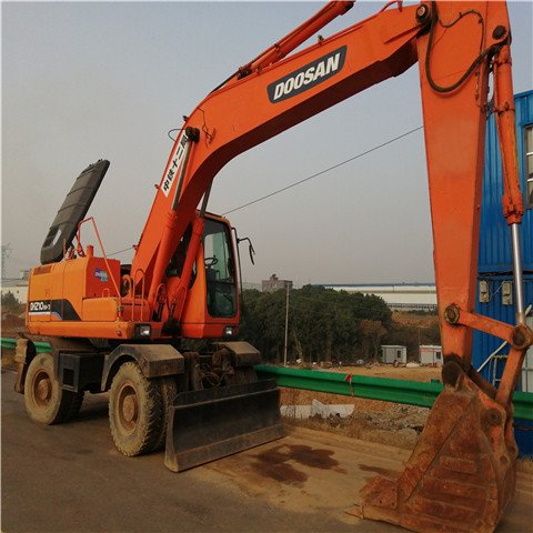 Doosan wheel excavator doosan DH210W-7 second-hand Excavator DH210W-7 DH150W-7 Used wheels digger for cheap sale