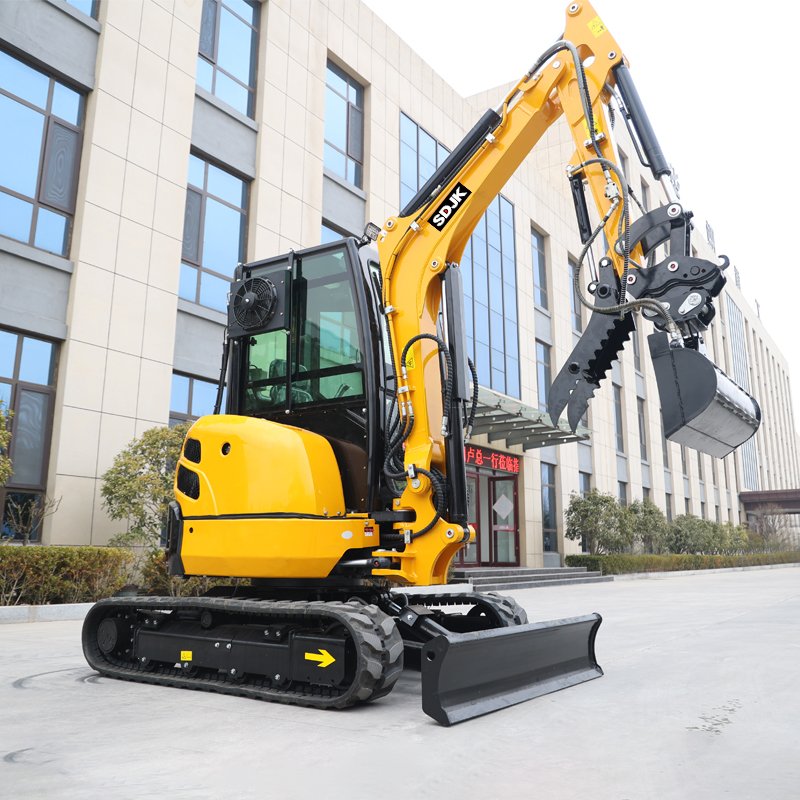Mini Excavator 3.5 Ton EPA Euro 5 Kubota Engine Crawler Digger Farm Used Chinese Mini Excavator Machine