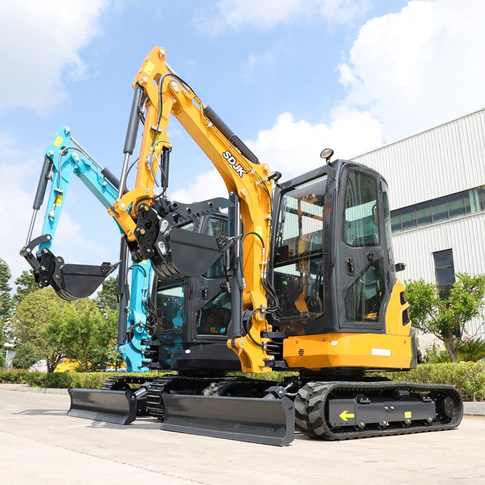 Mini Excavator 3.5 Ton EPA Euro 5 Kubota Engine Crawler Digger Farm Used Chinese Mini Excavator Machine