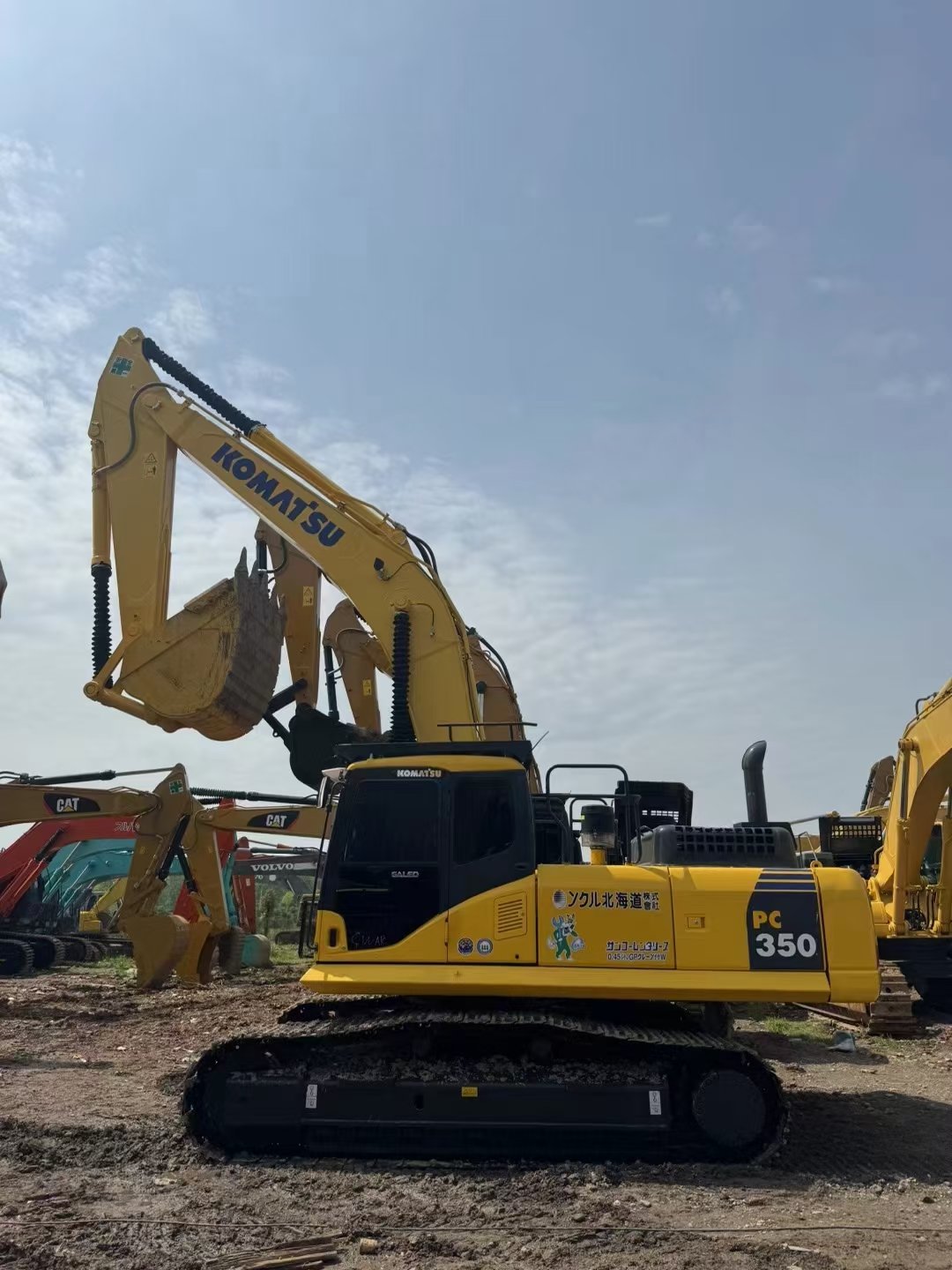 Komatsu Crawler Excavator PC350 Komatsu Construction Machinery with Core Components Including Engine Motor and PLC