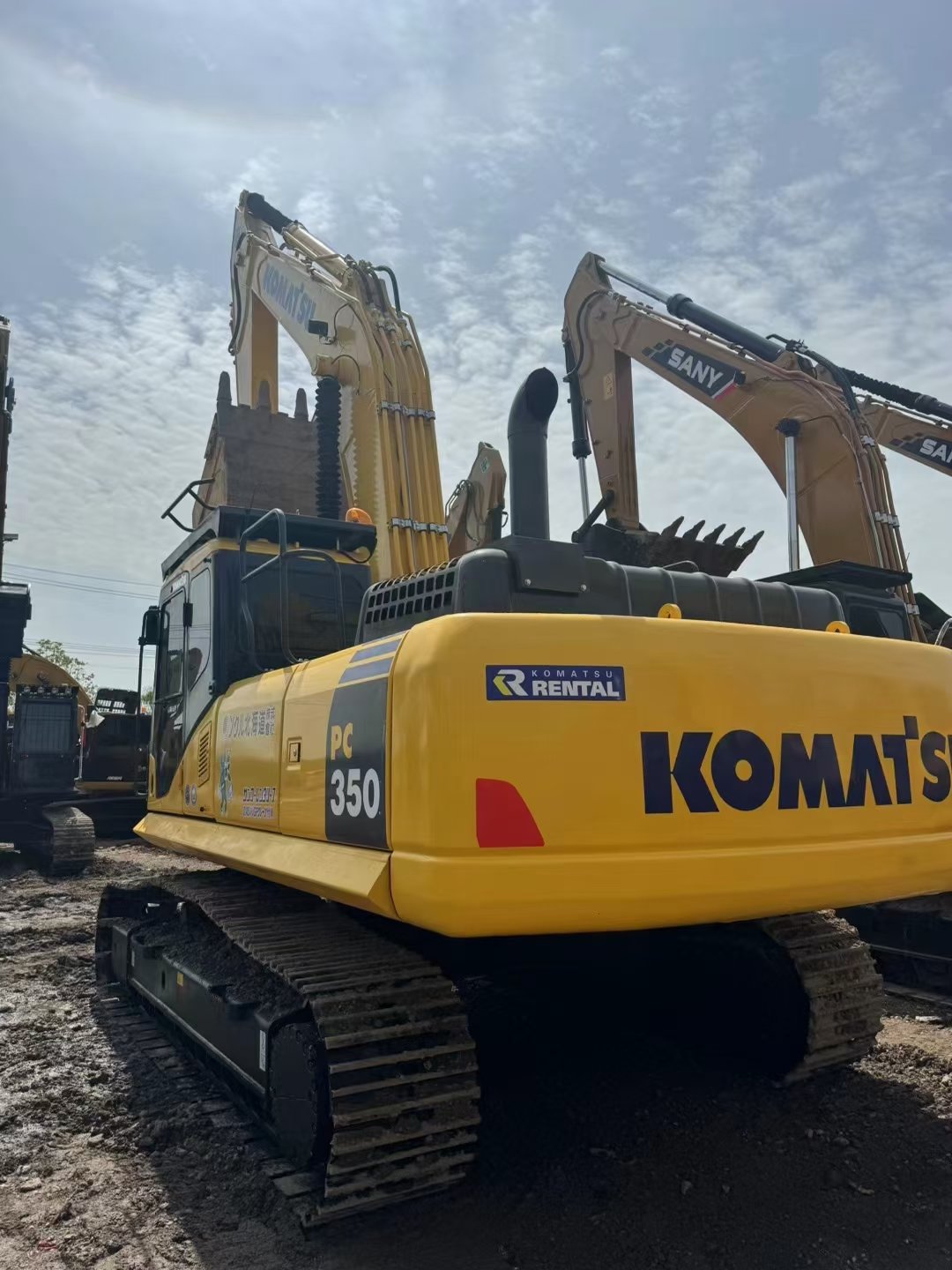 Komatsu Crawler Excavator PC350 Komatsu Construction Machinery with Core Components Including Engine Motor and PLC