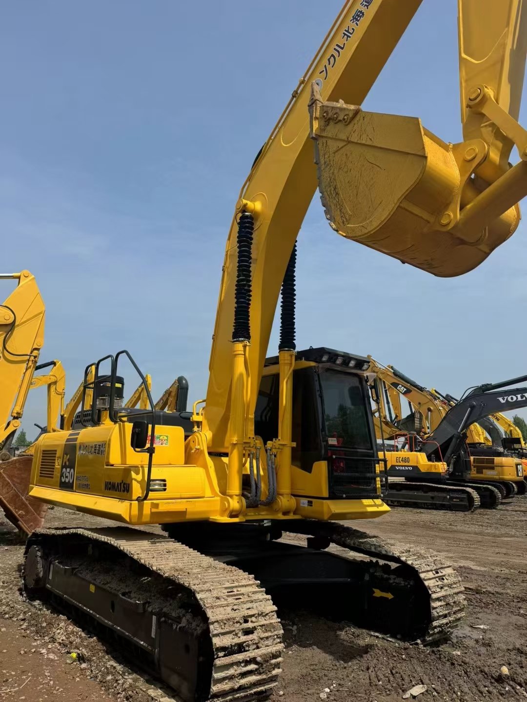Komatsu Crawler Excavator PC350 Komatsu Construction Machinery with Core Components Including Engine Motor and PLC