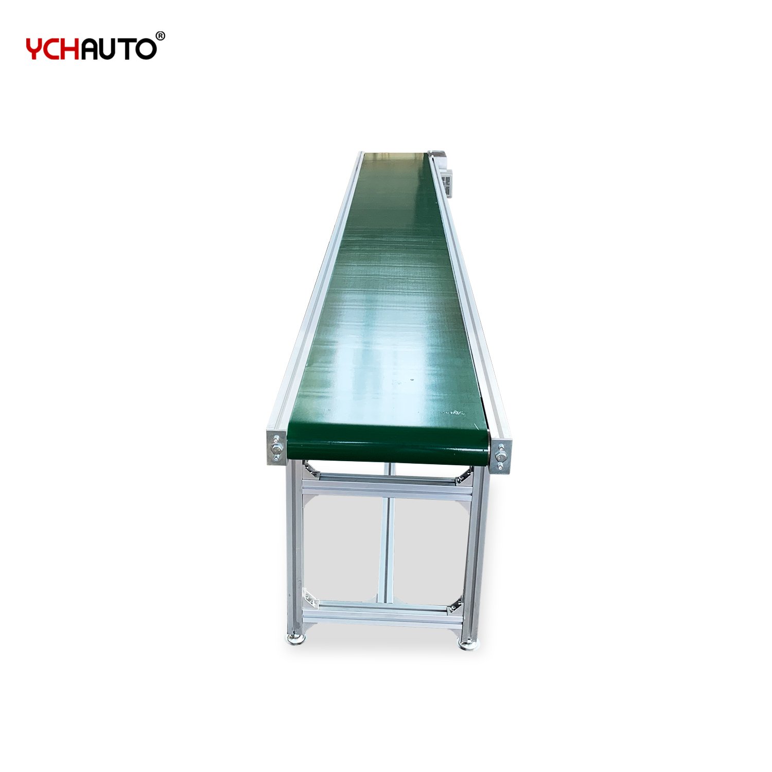 China Custom Mini Automatic 110 V Sorting Belt Conveyor With Adjustable Speed For Used Clothes