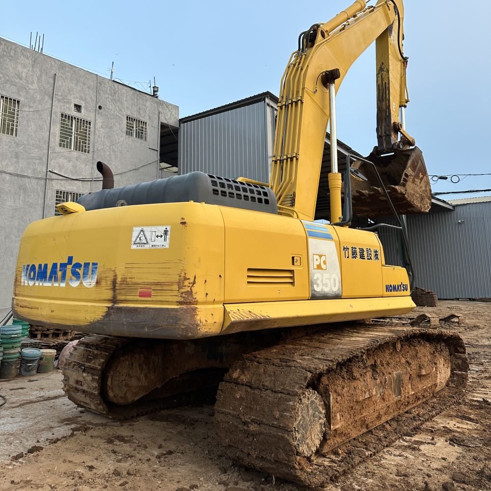 good condition japan Komatsu pc350 used excavators 33ton Crawler excavator for hot sale best price