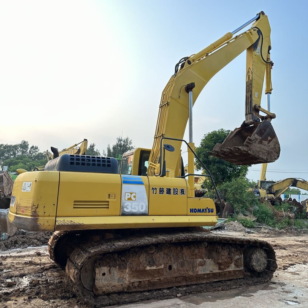 good condition japan Komatsu pc350 used excavators 33ton Crawler excavator for hot sale best price