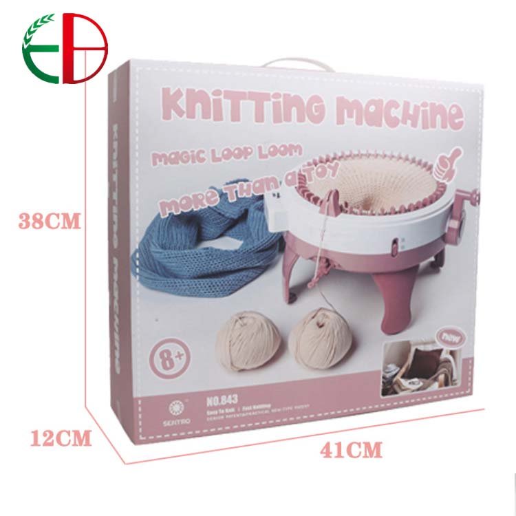 New Arrival Knitting Machines 48 Needles Crochet Accessories Circular Knitting Machine for Sale EB Customized Socks Machine