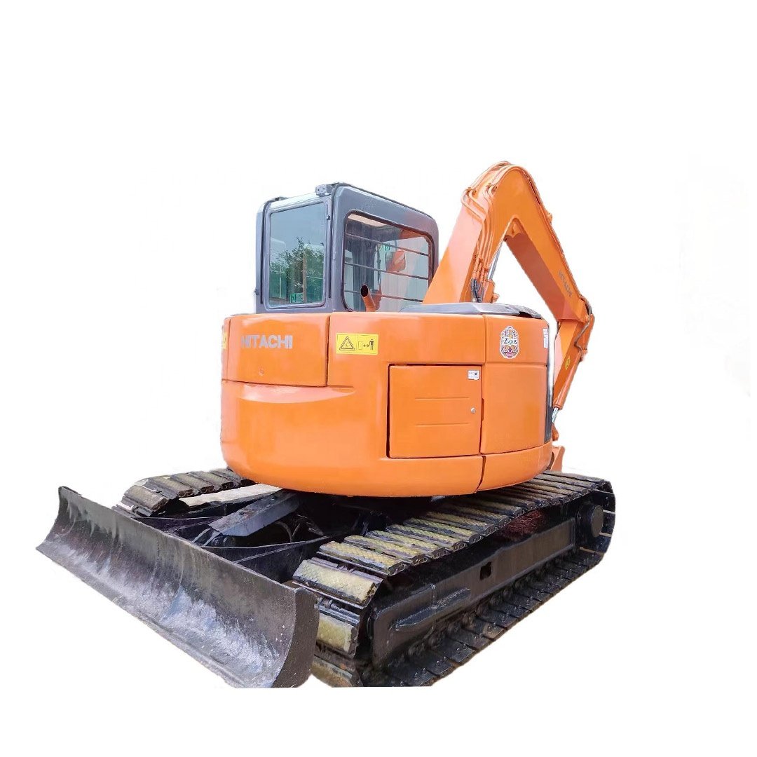 Hitachi 7.5t Used Zx 75 Small Crawler Excavator with Blade Zx 75 zx75 in Good Quality Japan Original