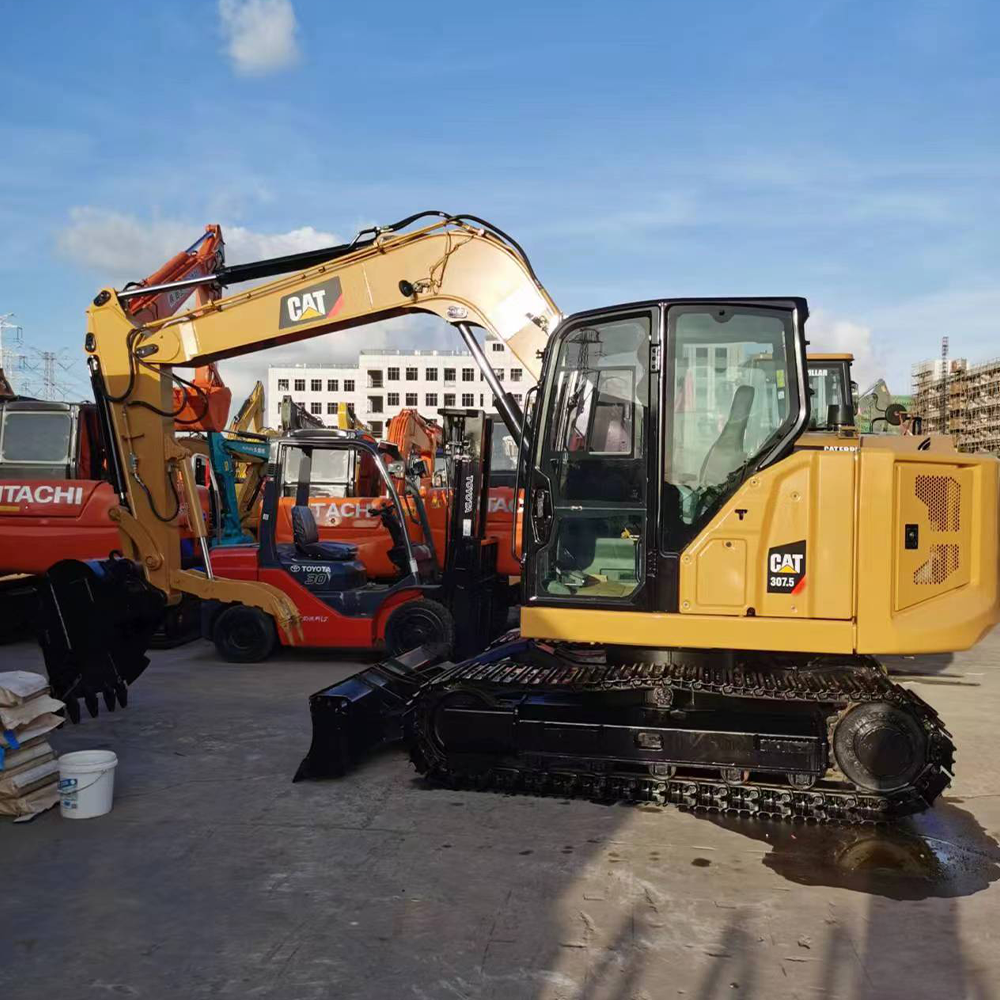Used Excavator CAT 307.5 Excellent Condition Second Hand Digger Machinery Small Used Excavators