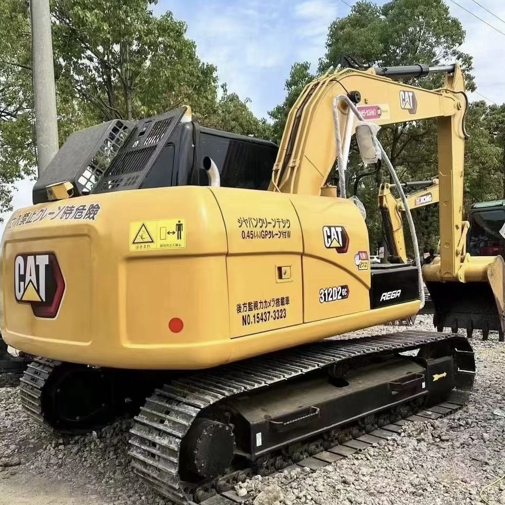 Second Hand Cat Caterpillar 312d2gc Crawler Excavator 90% New Condition Used Machine in China Model 320D