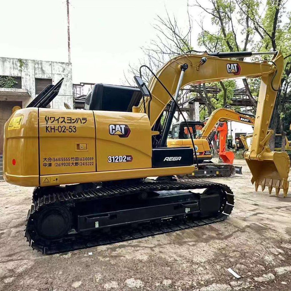 Second Hand Cat Caterpillar 312d2gc Crawler Excavator 90% New Condition Used Machine in China Model 320D
