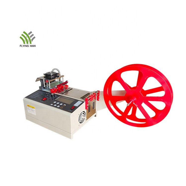Automatic Hot Cut Satin Ribbon Cutting Machine Thick Webbing Hot Cutter Belt Hot Cutting Machine
