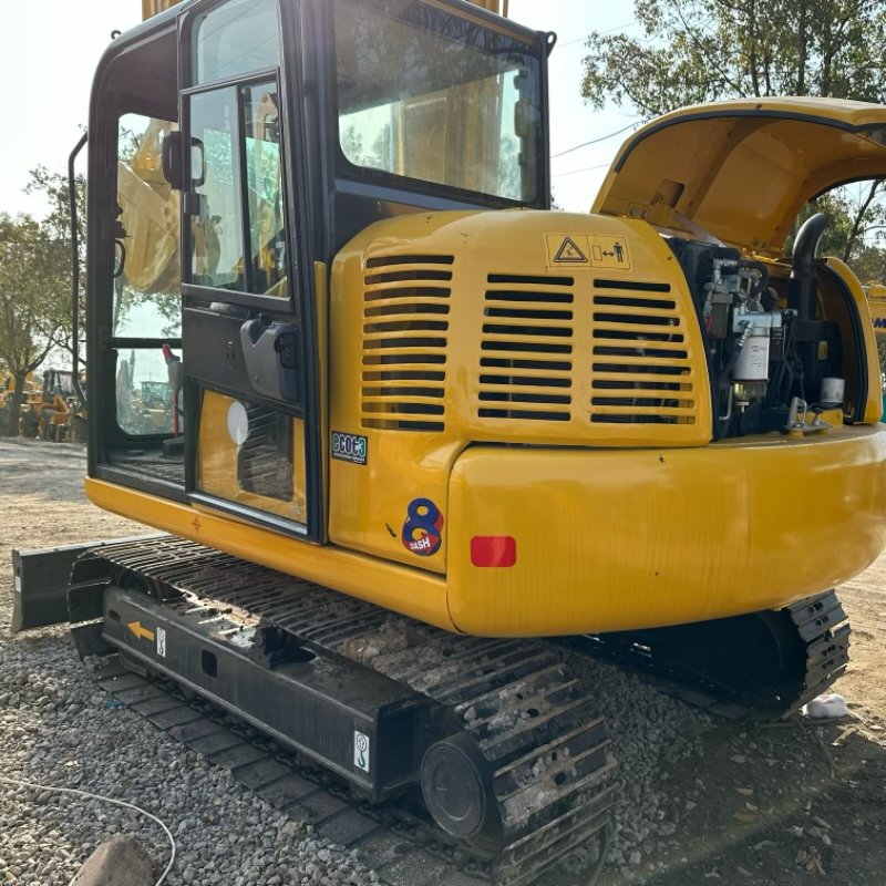 Used Komatsu PC70 7 Ton Excavator Crawler Farm Excavator Original Core Engine Pump Motor Gearbox Components; Similar PC55 (6Ton)
