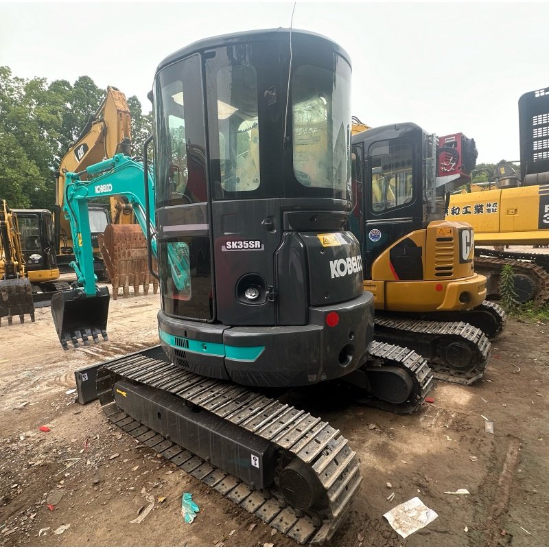 2022 used excavator Kobelco sk35 SK55 SK 60 mini machine 3ton 5 ton excav digger earthmoving epa original made in japan