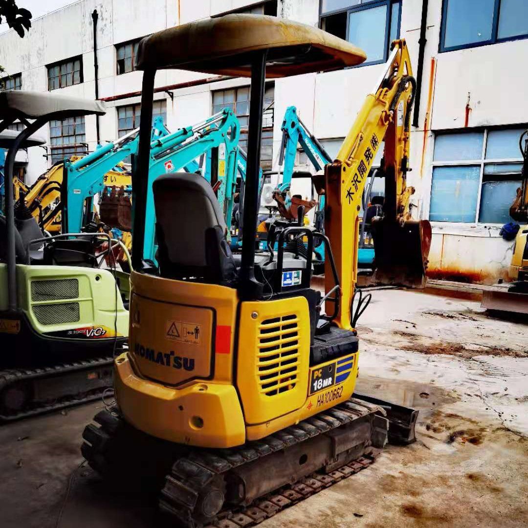 Used komatsu mini excavator pc15 high quality komatsu pc15 pc18 pc20 mini excavators digger for sale