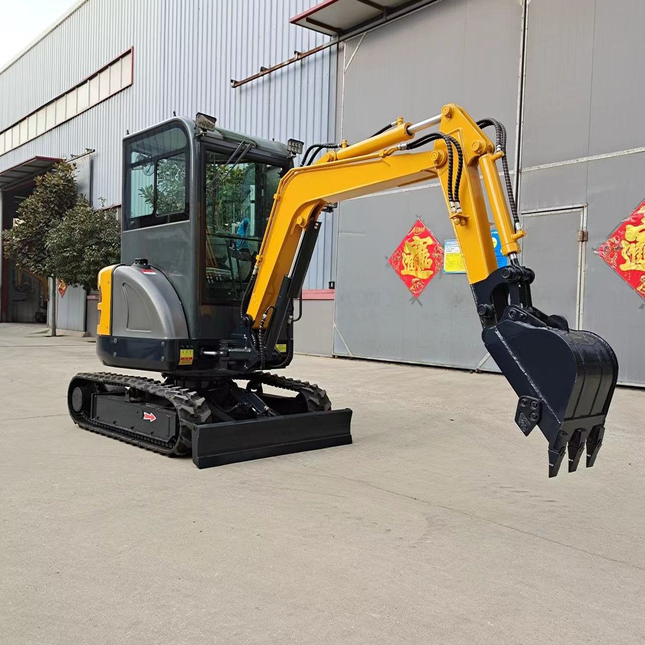 Excavator Machine Bagger Euro 5 Certification Free After Sale Service Mini Excavator 0.8ton 1.2ton 2 Ton Price