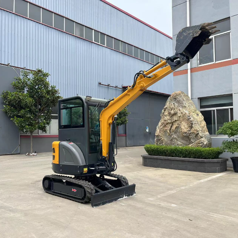 Excavator Machine Bagger Euro 5 Certification Free After Sale Service Mini Excavator 0.8ton 1.2ton 2 Ton Price