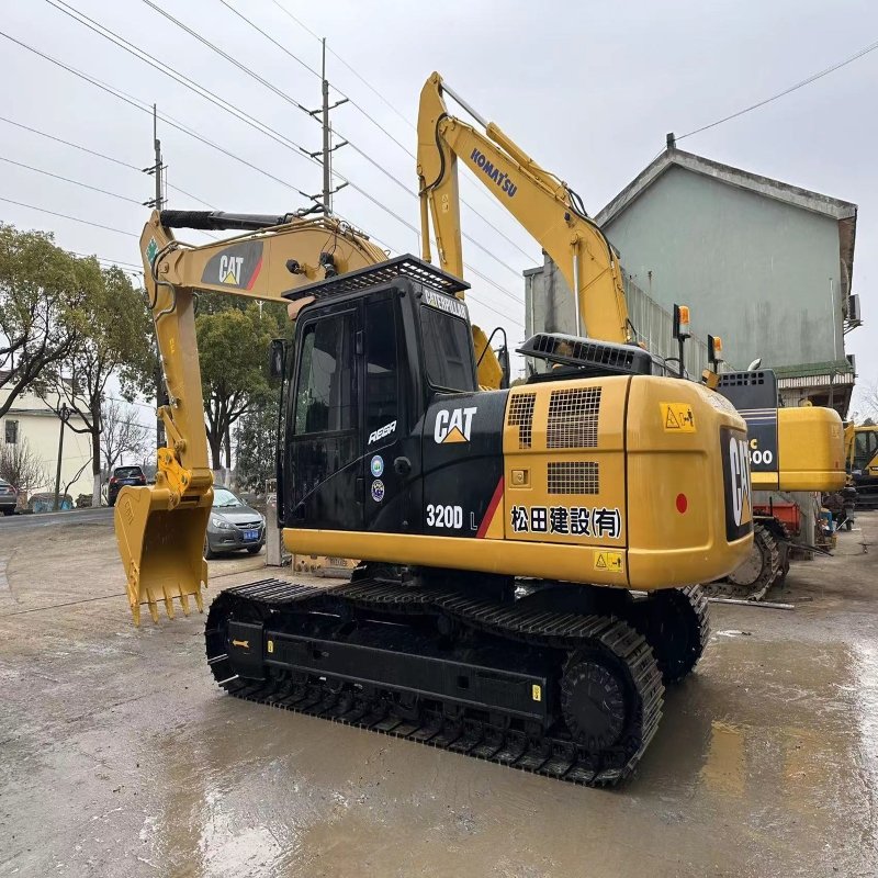 Imported Hot sale Used CAT 320D 320 320DL 320GC hydraulic crawler Caterpillar excavator high performance construction machinery