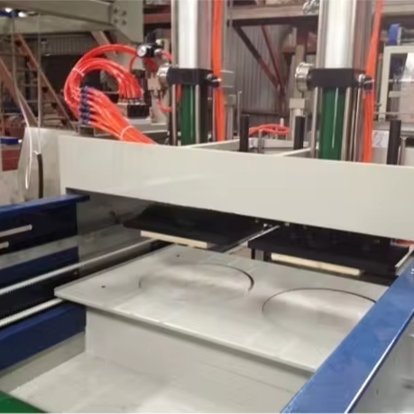 Wholesale 1.5kw Vest Bag Shopping Bag Double Layer Four Line Cold Cutting Automatic Plastic Bag Making Machine