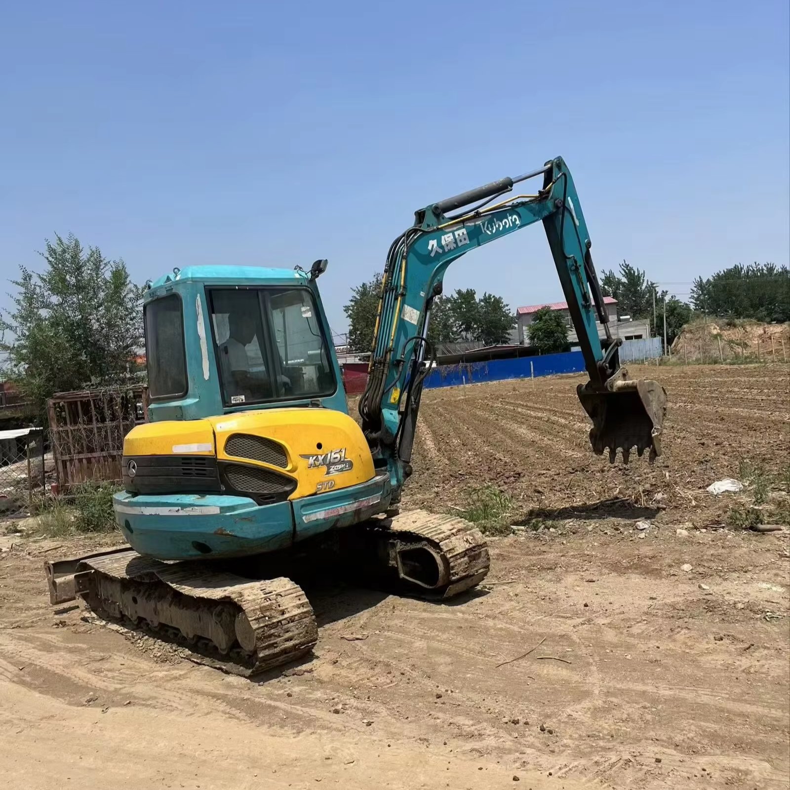 Used Japanese Digger Kubota KX161 and 6Ton Second Hand Excavators High Performance Farm Construction Machinery Low Price Sale