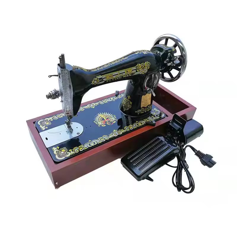 New Used Home Electric Sewing Machine for Tailor's Apparel Work for Manufacturing Plant Textile Industries with a New Motor